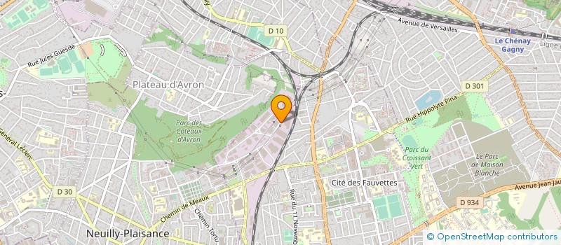 localisation de l'entreprise ACTION CONSEIL DEMENAGEMENT à NEUILLY-SUR-MARNE