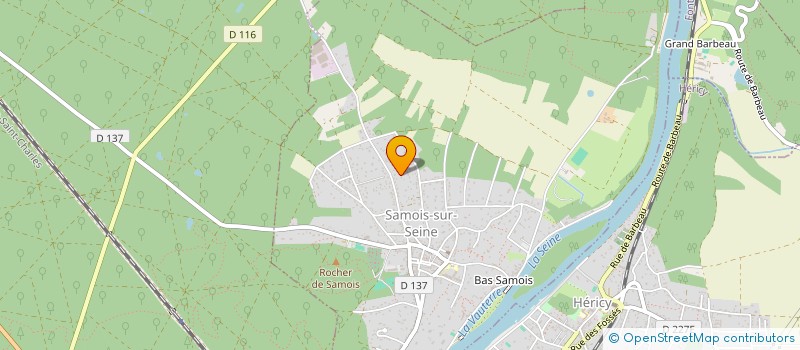 localisation de l'entreprise ACTION CONSEIL FORMATION MAINTENANCE à SAMOIS-SUR-SEINE