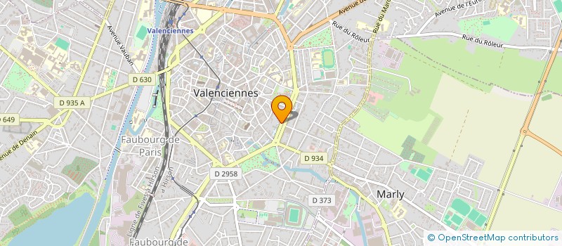 localisation de l'entreprise ACTION CONSEILS  VALENCIENNES