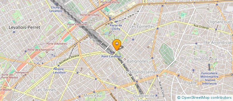 localisation de l'entreprise ACTION CONTROLE AUTO à PARIS