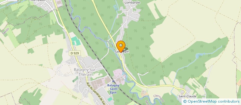 localisation de l'entreprise ACTION COORDINATION FORMATION SECURITE  BURY