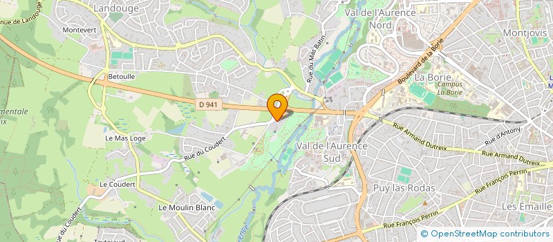 localisation de l'entreprise ACTION CPV à LIMOGES