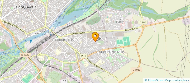 localisation de l'entreprise ACTION CULTIVE TON EDEN à SAINT-QUENTIN