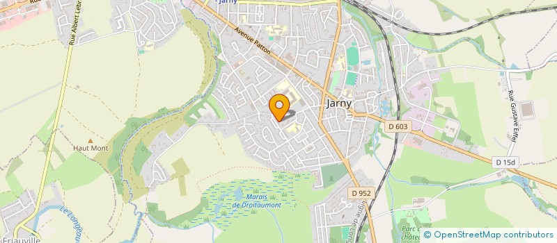 localisation de l'entreprise ACTION CULTURELLE THEATRE ATELIER  JARNY