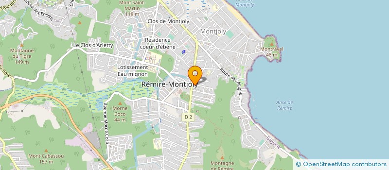 localisation de l'entreprise ACTION D SARL à CAYENNE