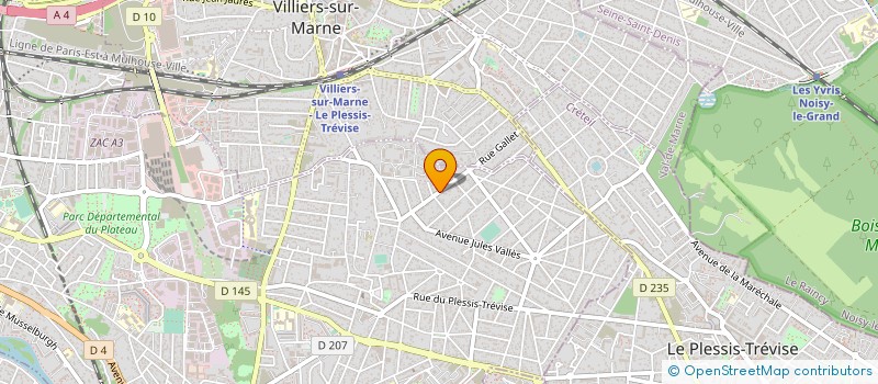 localisation de l'entreprise ACTION DALLAGE SERVICE à CHAMPIGNY-SUR-MARNE