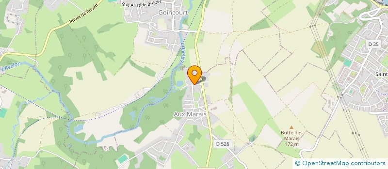 localisation de l'entreprise ACTION DE DEVELOPPEMENT ALTERNATIF POUR MADAGASCAR  AUX MARAIS