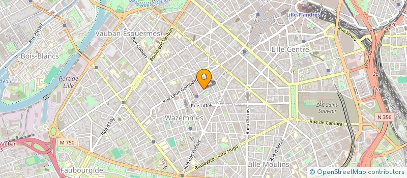 localisation de l'entreprise ACTION DE SOLIDARITE POUR LE BURKINA FASO à LILLE