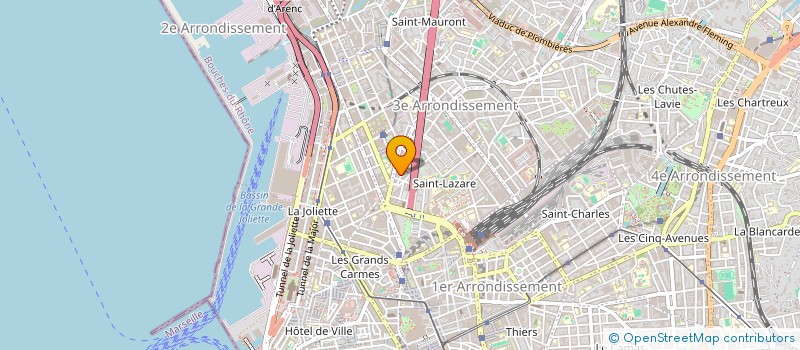 localisation de l'entreprise ACTION DEFI VICTOIRE à MARSEILLE