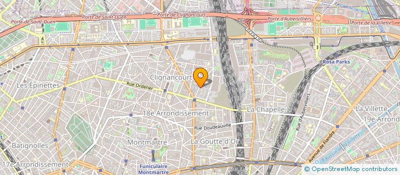localisation de l'entreprise ACTION DEMENAGEMENTS ARIANE à PARIS