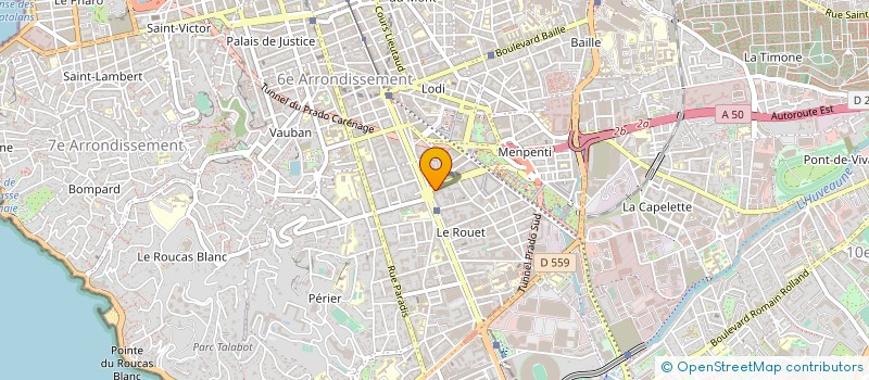 localisation de l'entreprise ACTION DEMENAGEMENTS PROVENCE à MARSEILLE