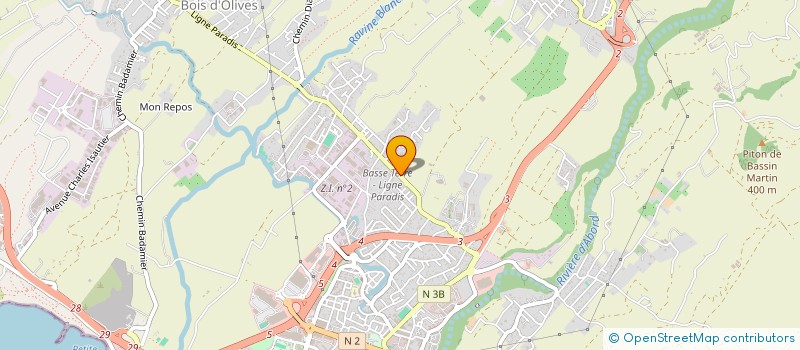 localisation de l'entreprise ACTION DEPANNAGE à SAINT-PIERRE