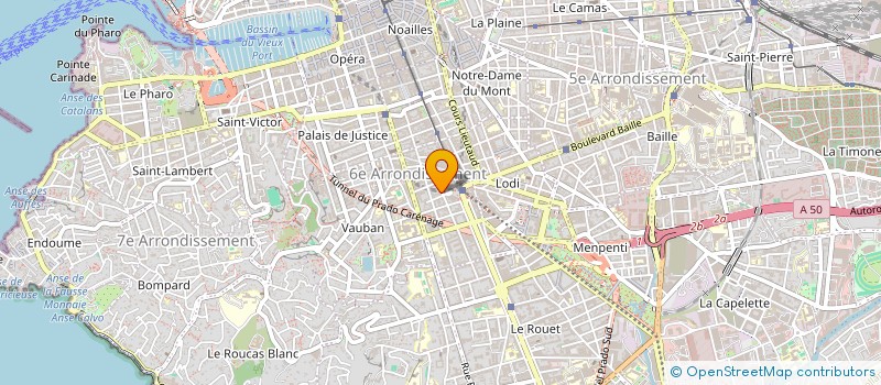 localisation de l'entreprise ACTION DEVELOPEMENT RESSOURCES HUMAINES  MARSEILLE