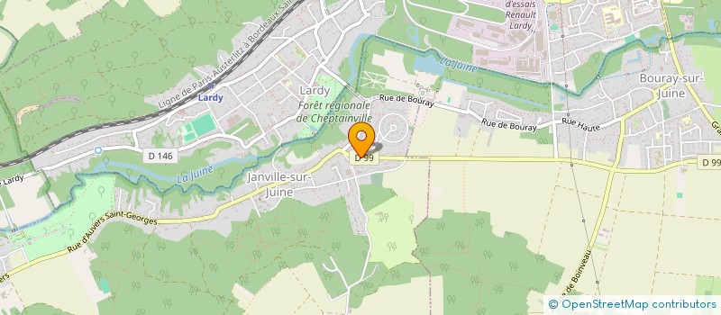 localisation de l'entreprise ACTION DEVELOPPEMENT ECON SOCIALE INT  JANVILLE-SUR-JUINE