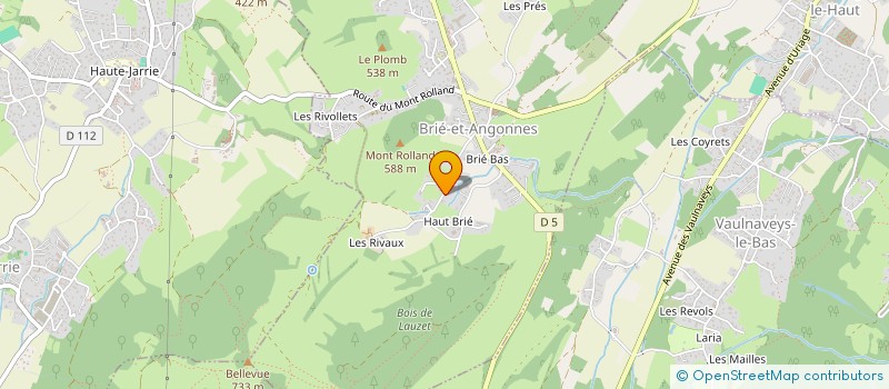 localisation de l'entreprise ACTION & DEVELOPPEMENT & EDUCATION - INTERNATIONAL  BRIE-ET-ANGONNES