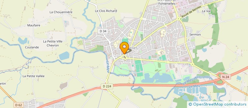 localisation de l'entreprise ACTION DEVELOPPEMENT INTERCOMMUNAL à MORDELLES