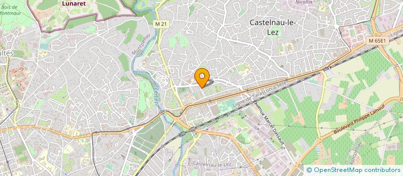 localisation de l'entreprise ACTION DIAG 8 à CASTELNAU-LE-LEZ