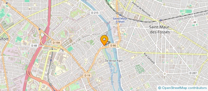 localisation de l'entreprise ACTION DISCOUNT à CRETEIL