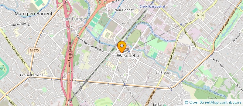 localisation de l'entreprise ACTION DOM à WASQUEHAL