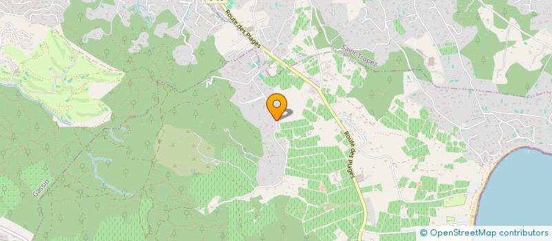 localisation de l'entreprise ACTION DRONE SERVICE  RAMATUELLE