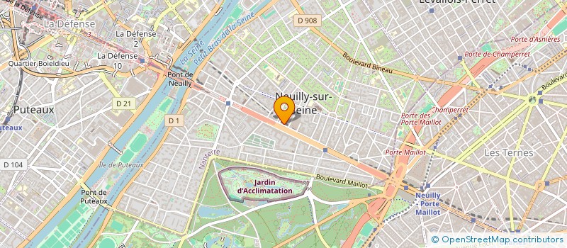 localisation de l'entreprise ACTION ECONOMIQUE ET COMMUNICATION à NEUILLY-SUR-SEINE