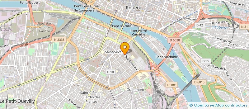 localisation de l'entreprise ACTION EDUC ACCUEIL FAM ACCOMP AUTONOMIE à ROUEN