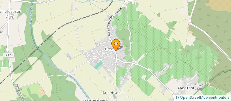 localisation de l'entreprise ACTION EDUCATIVE DU SAUMUROIS  SAUMUR