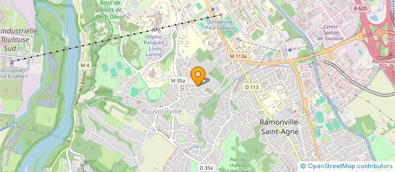 localisation de l'entreprise ACTION EFFICIENT  TOULOUSE