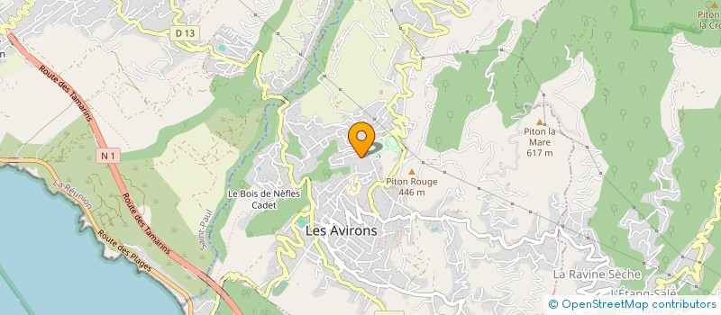 localisation de l'entreprise ACTION ELEC à LES AVIRONS