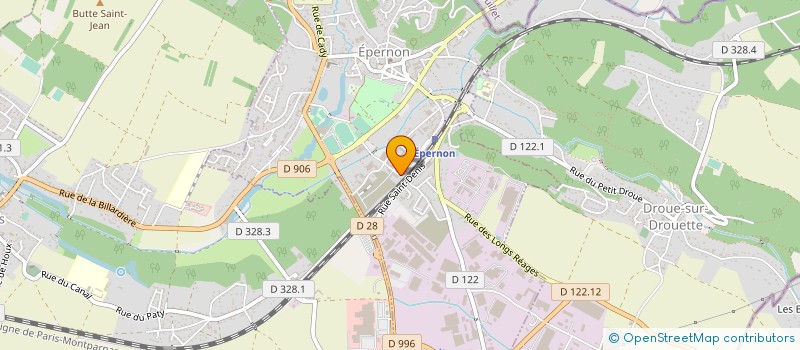 localisation de l'entreprise ACTION EMPLOI à EPERNON