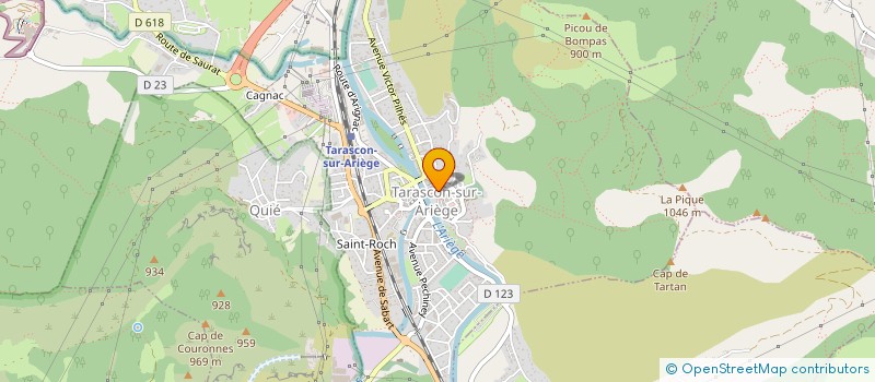 localisation de l'entreprise ACTION EN MARCHE à TARASCON-SUR-ARIEGE