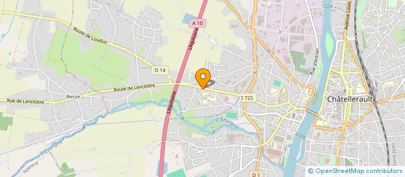 localisation de l'entreprise ACTION EN MARCHE ESPOIR DE NOS ENFANTS à CHATELLERAULT