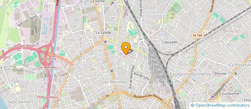 localisation de l'entreprise ACTION ENVIRONNEMENT DU TCHAD  TOULOUSE