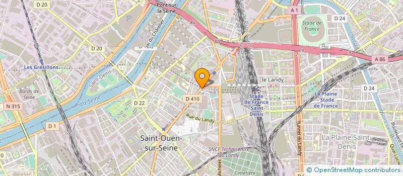 localisation de l'entreprise ACTION ET GESTION EN CONSULTING à SAINT-DENIS