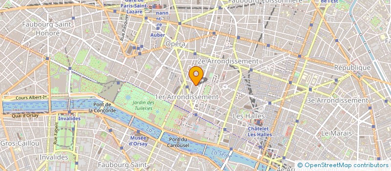 localisation de l'entreprise ACTION ET PROMOTION à PARIS