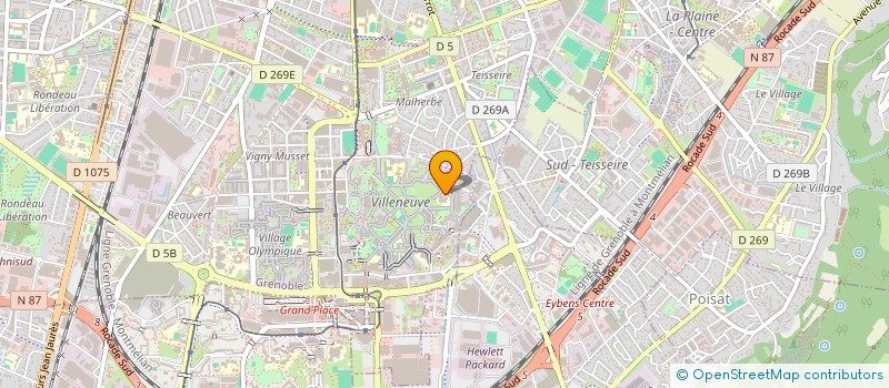 localisation de l'entreprise ACTION ET REFLEXION POUR L'EDUCATION à GRENOBLE