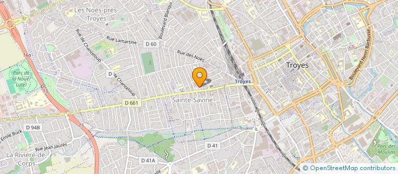 localisation de l'entreprise ACTION ET SOLIDARITE (ACSO)  SAINTE-SAVINE