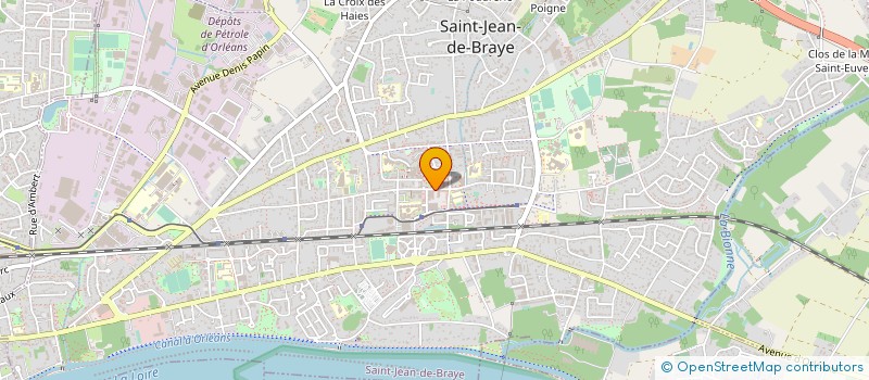 localisation de l'entreprise ACTION ET VIE à SAINT-JEAN-DE-BRAYE