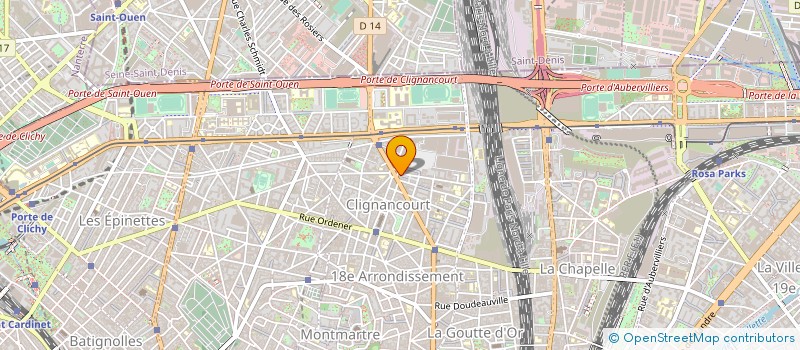 localisation de l'entreprise ACTION EURO DECOR  PARIS