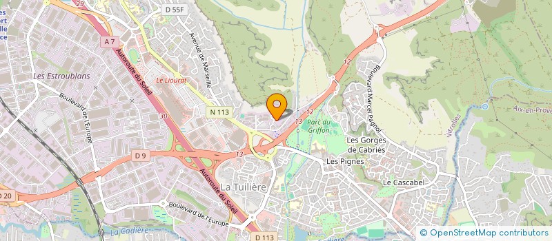 localisation de l'entreprise ACTION EUROPEENNE SURVEILLANCE PROTECTIO à VITROLLES