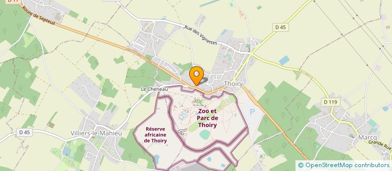 localisation de l'entreprise ACTION EXPORT CONSULTANTS  THOIRY