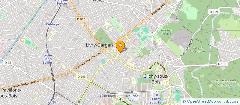 localisation de l'entreprise ACTION FINANCE  LIVRY-GARGAN