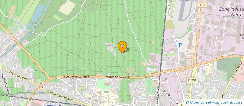 localisation de l'entreprise ACTION FINANCEMENT à COLMAR