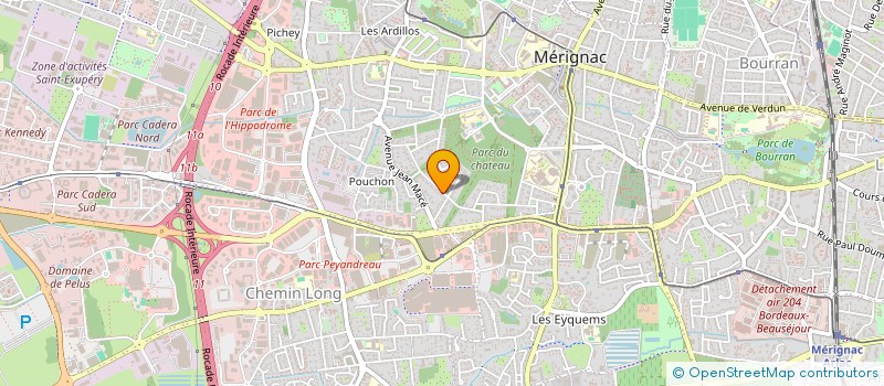 localisation de l'entreprise ACTION FINANCEMENT PRO ET CONSEIL  MERIGNAC