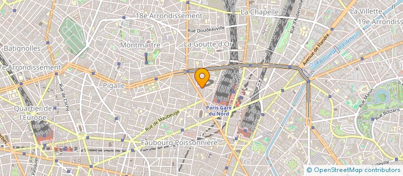 localisation de l'entreprise ACTION FLEURS à PARIS