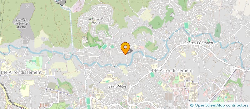 localisation de l'entreprise ACTION FORMATION  MARSEILLE