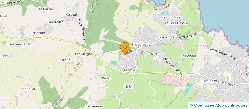 localisation de l'entreprise ACTION FORMATION  LANTIC