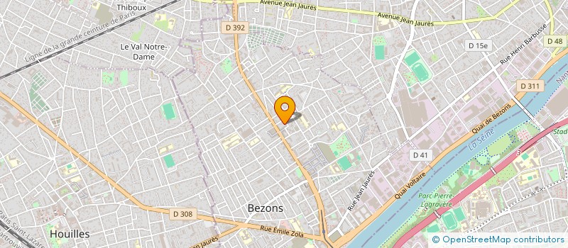 localisation de l'entreprise ACTION FORMATION à BEZONS