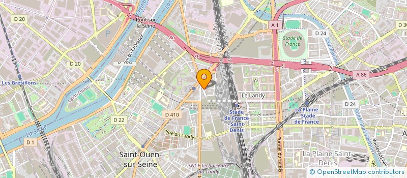 localisation de l'entreprise ACTION FORMATION  SAINT-DENIS