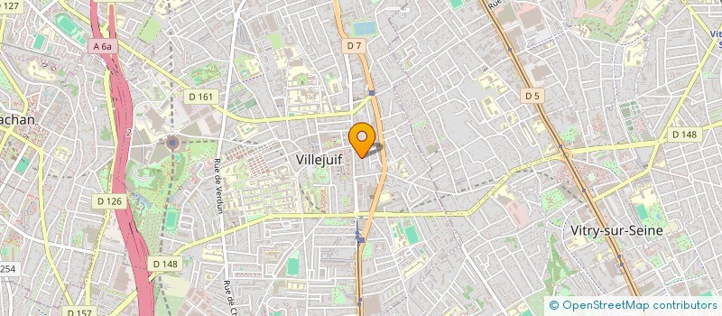 localisation de l'entreprise ACTION FORMATION CONSEIL  VILLEJUIF